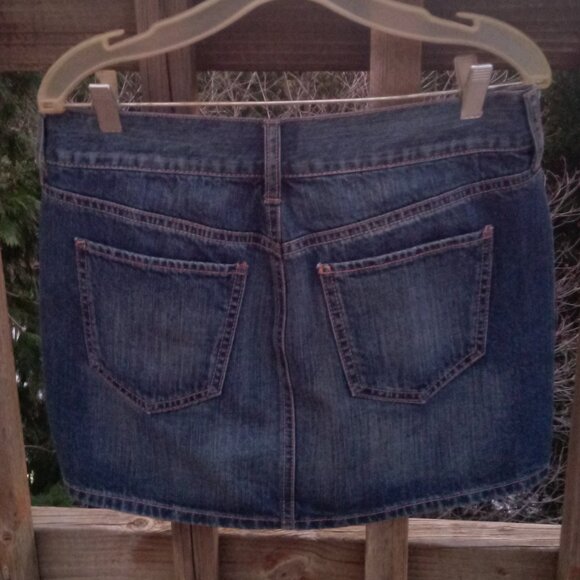 Old Navy denim mini skirt size 2 - Picture 4 of 7